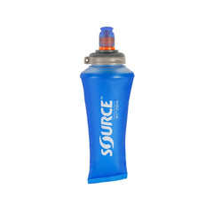Source Jet Faltbare Trinkflasche mit Beissventil 0,25L blau