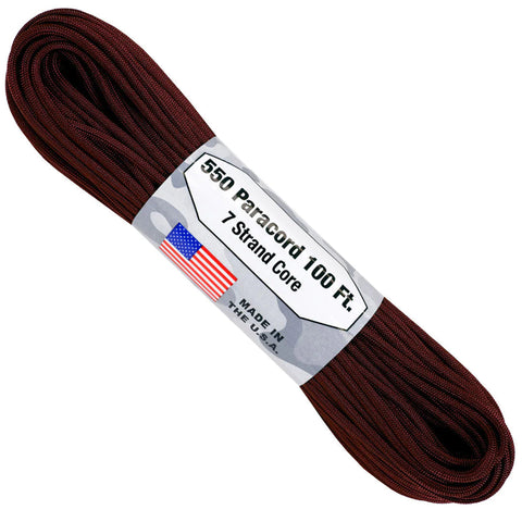 Atwood Rope Paracord 550 Typ III Seil 30m maroon