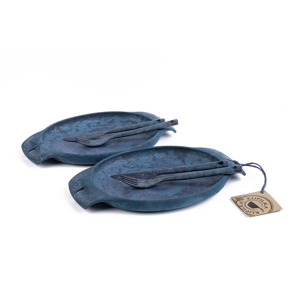 Kupilka FILL THAT BELLY Set blueberry blue