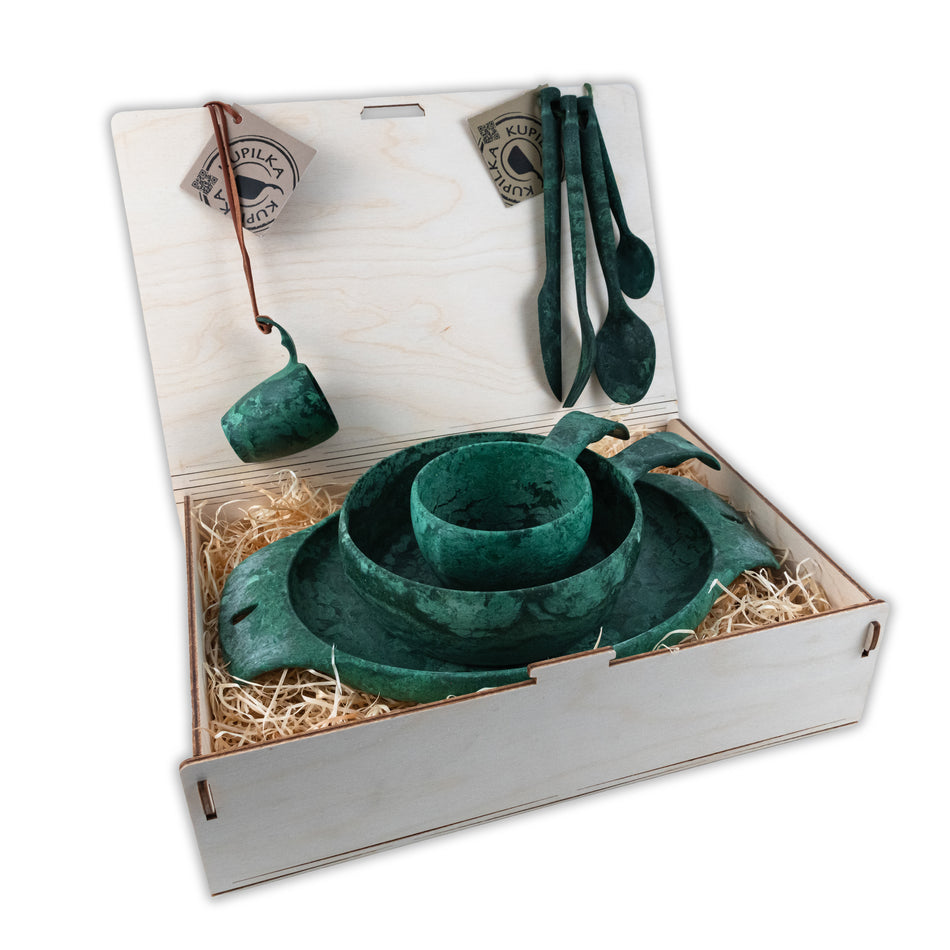 Kupilka Premium Geschenkset conifer green