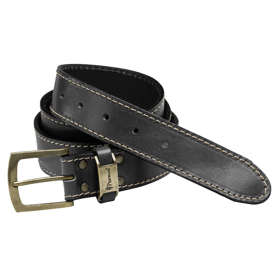 Pinewood Prestwick Ledergürtel 35mm schwarz