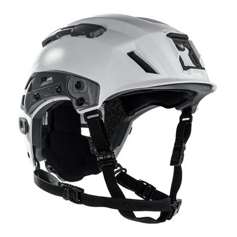 Team Wendy EXFIL SAR Tactical Helmet mit Rail white mit Brillenhalterung