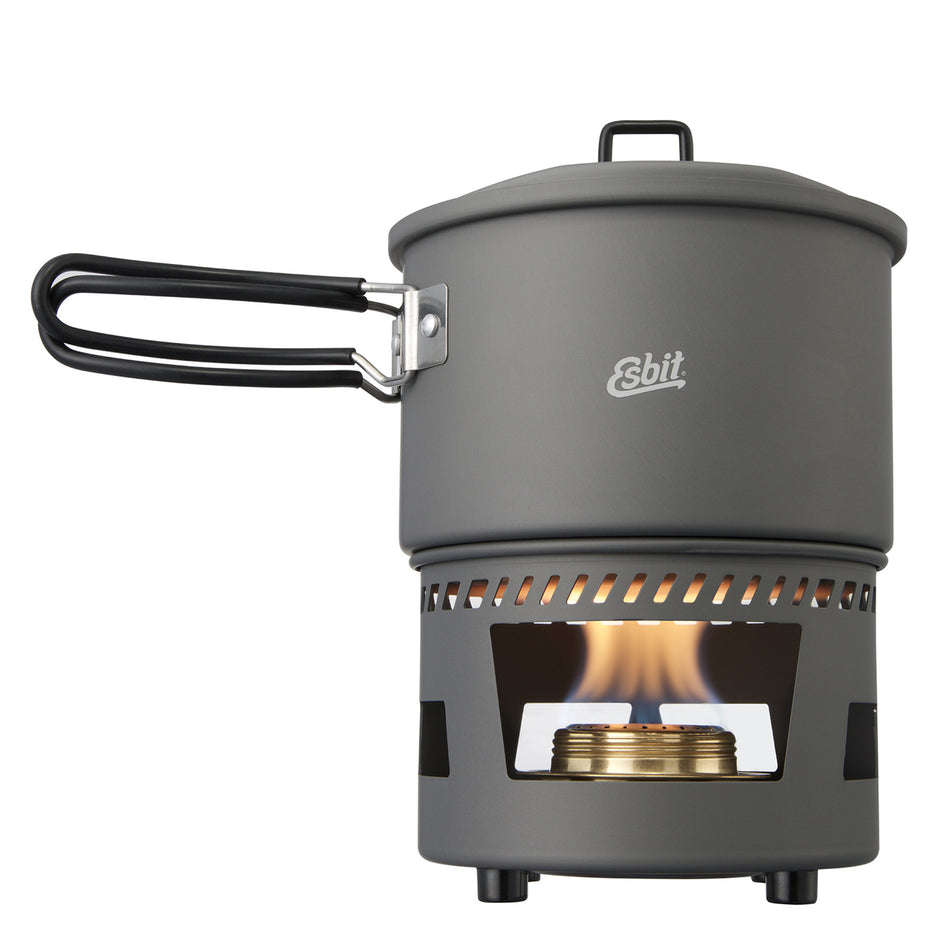 Esbit Spiritus-Kochset Aluminium 1500 ml grau