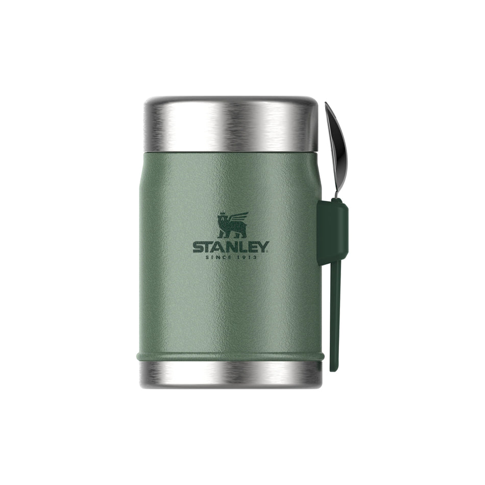 Stanley Classic Food Jar + Spork 0,4L hammertone green