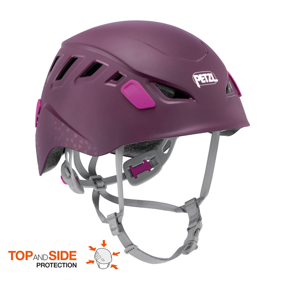 Petzl PICCHU Kinderhelm zum Klettern und Radfahren violet