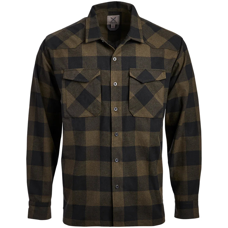 Vertx Canyon Valley Flannel Shirt marshland plaid