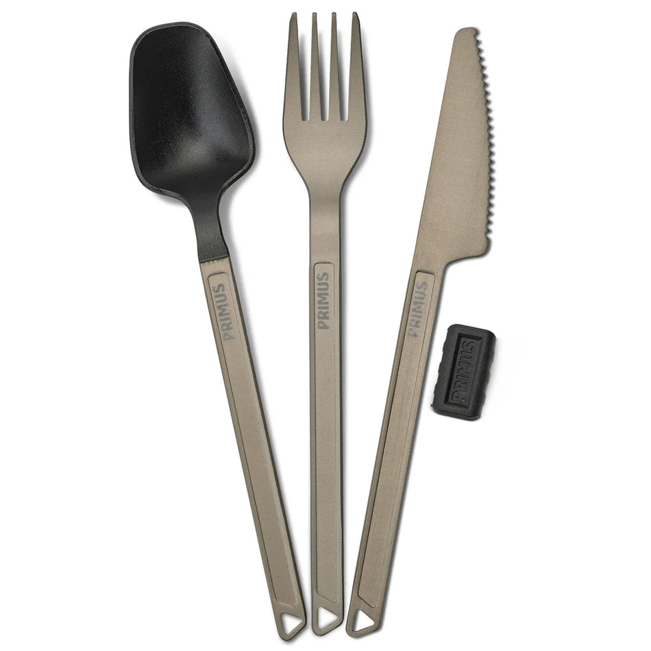 Primus Trek Cutlery Set Ultraleicht Essbesteck grau