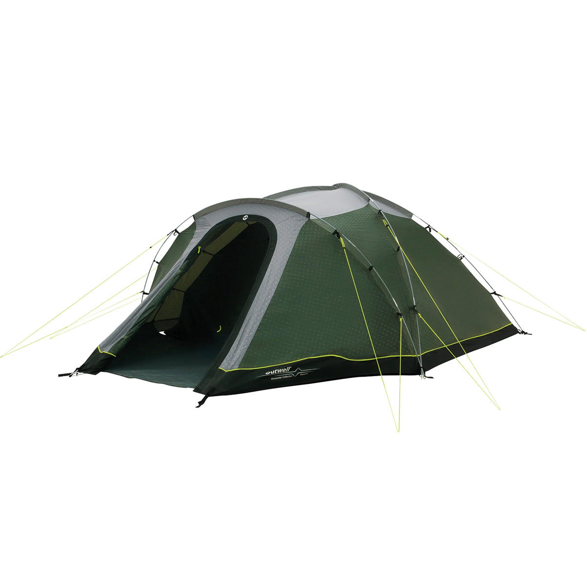 Outwell Cloud 4 Kuppelzelt grün – Outdoor-Concepts