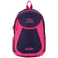 Highlander Dublin Backpack 15L Kinderrucksack purple/pink