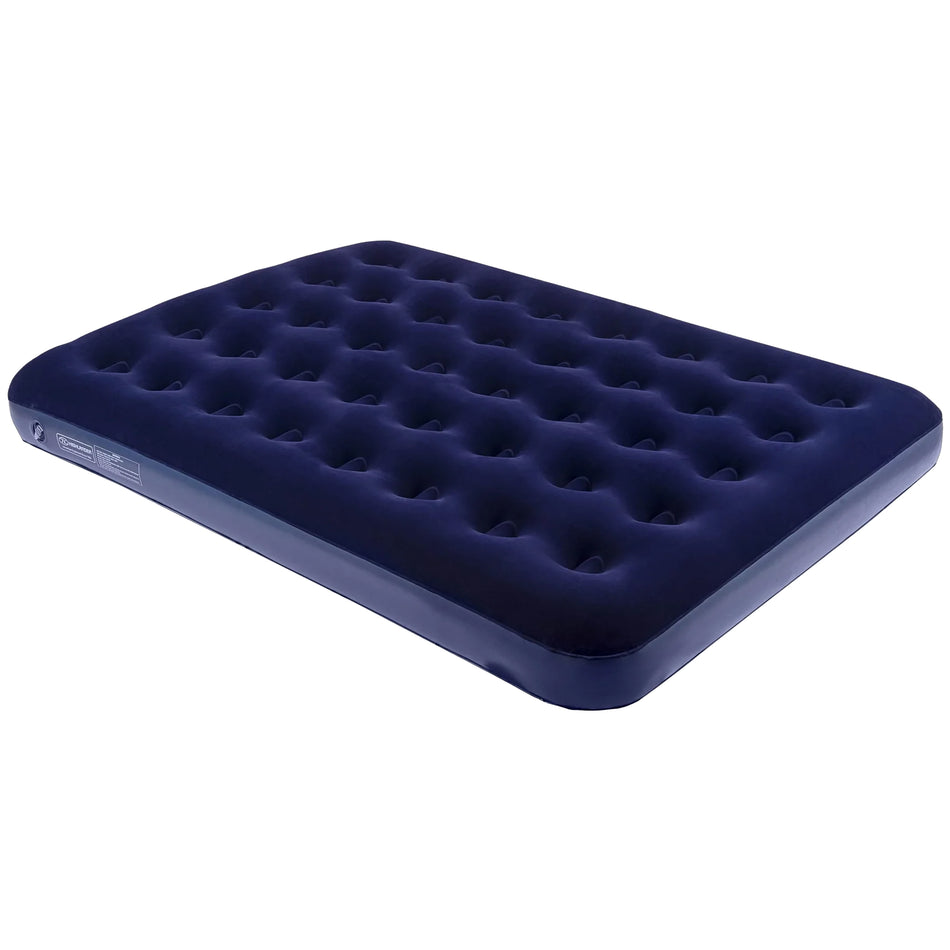 Highlander Deluxe Airbed Double Isomatte blau