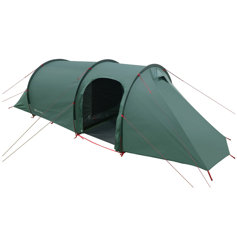 Highlander Respite Extended 2-Personen Tunnelzelt pine green