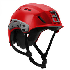 Team Wendy EXFIL SAR Backcountry Helmet with Rails red