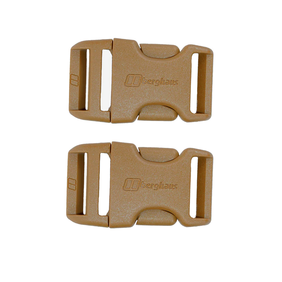 Berghaus Berg Buckle 25mm Steckschnalle (2 pcs) coyote