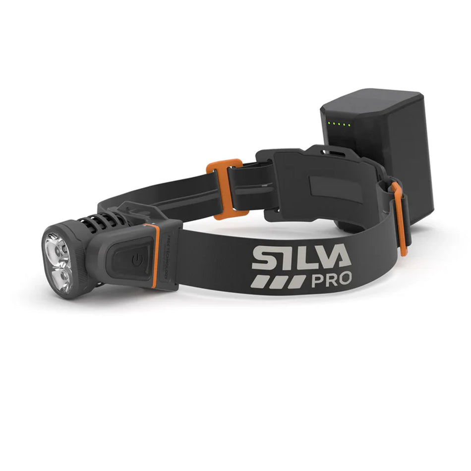 SILVA PRO FreeLight 3000 Kopflampe grau