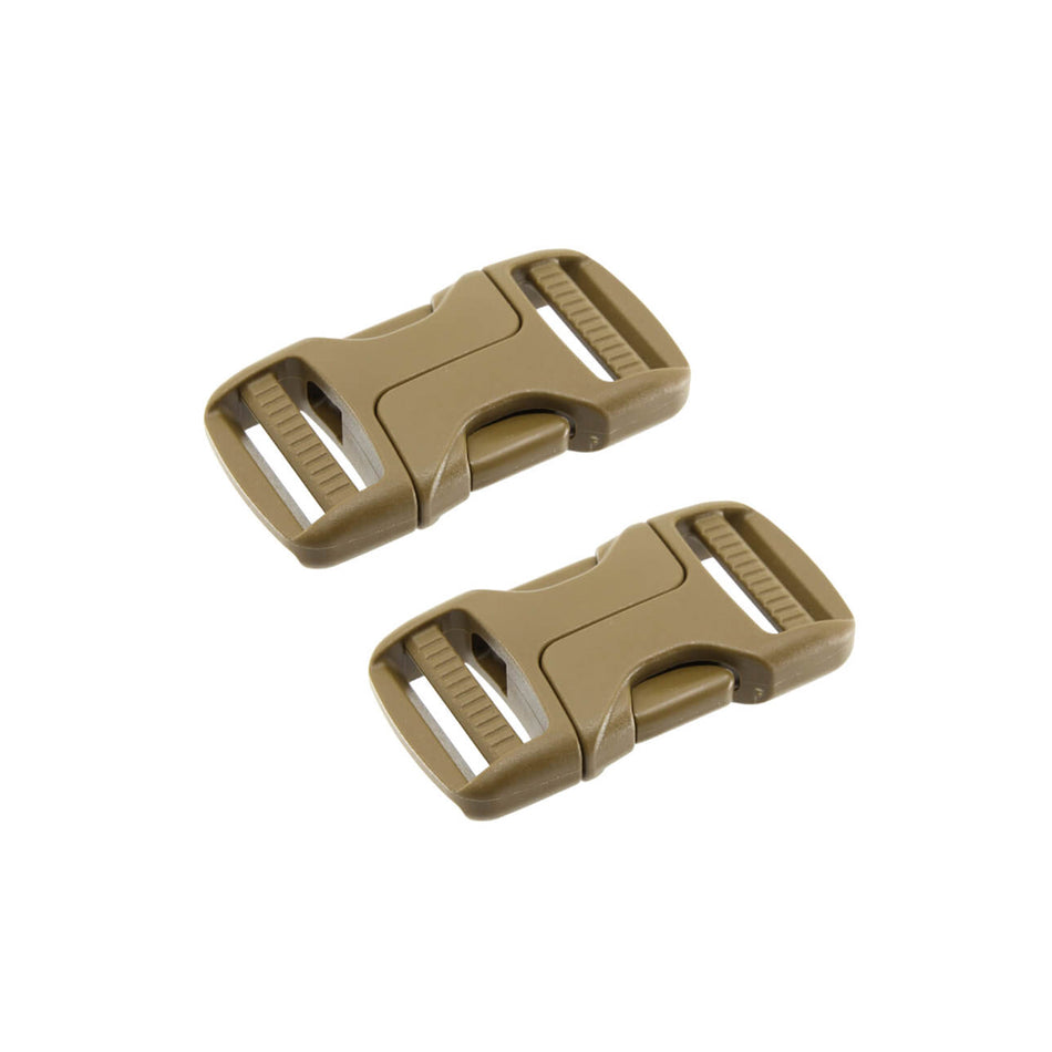 Tyny Tools Dual Herma SR-25 Steckschnalle (2pcs) coyote
