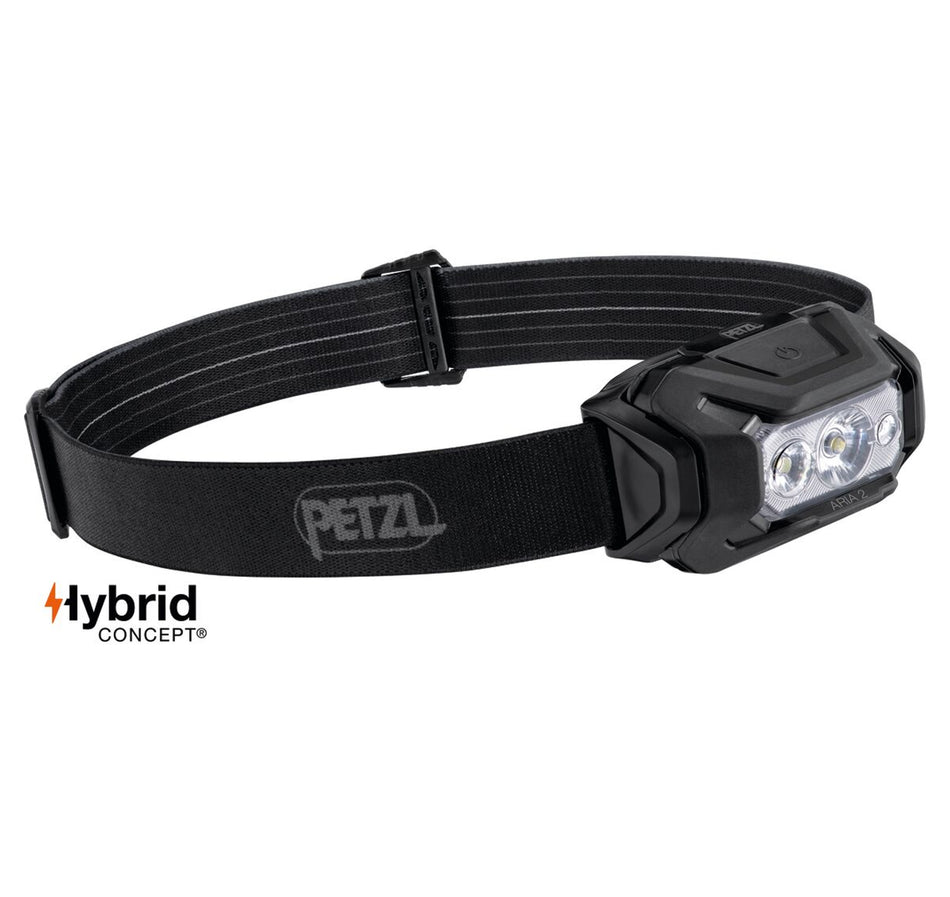 Petzl ARIA 2 RGB Stirnlampe 450 Lumen black