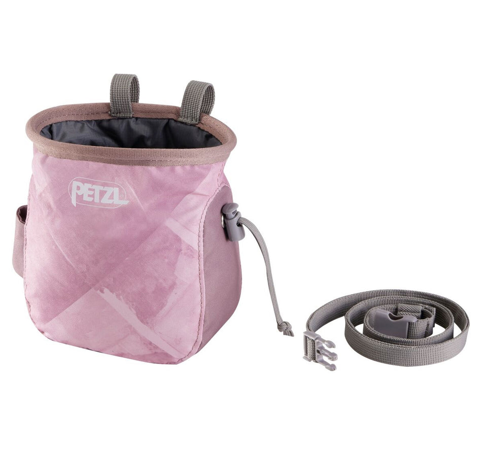Petzl SAKA Chalkbag rose