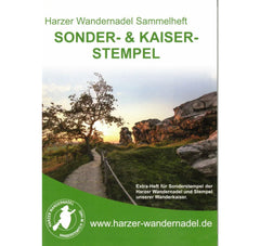 Harzer Wandernadel Sonder- und Kaiserstempel Sammelheft