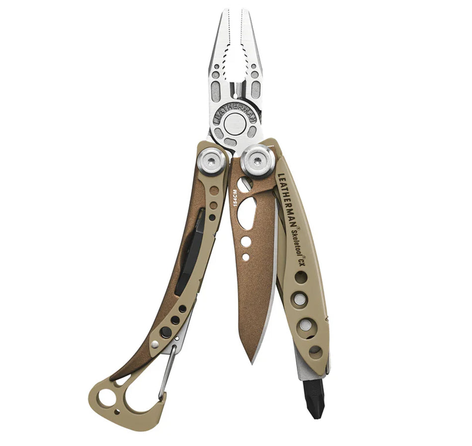 Leatherman Skeletool CX Multitool sandstorm