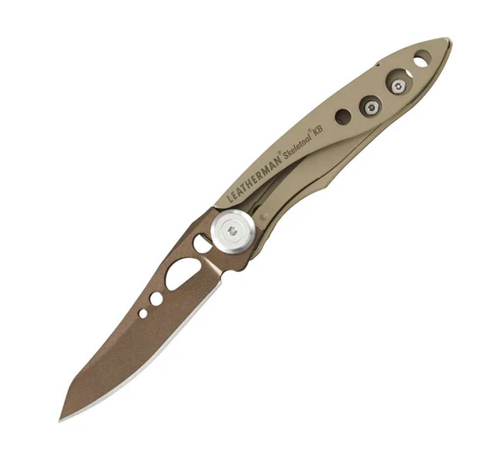 Leatherman Skeletool KB Taschenmesser sandstorm