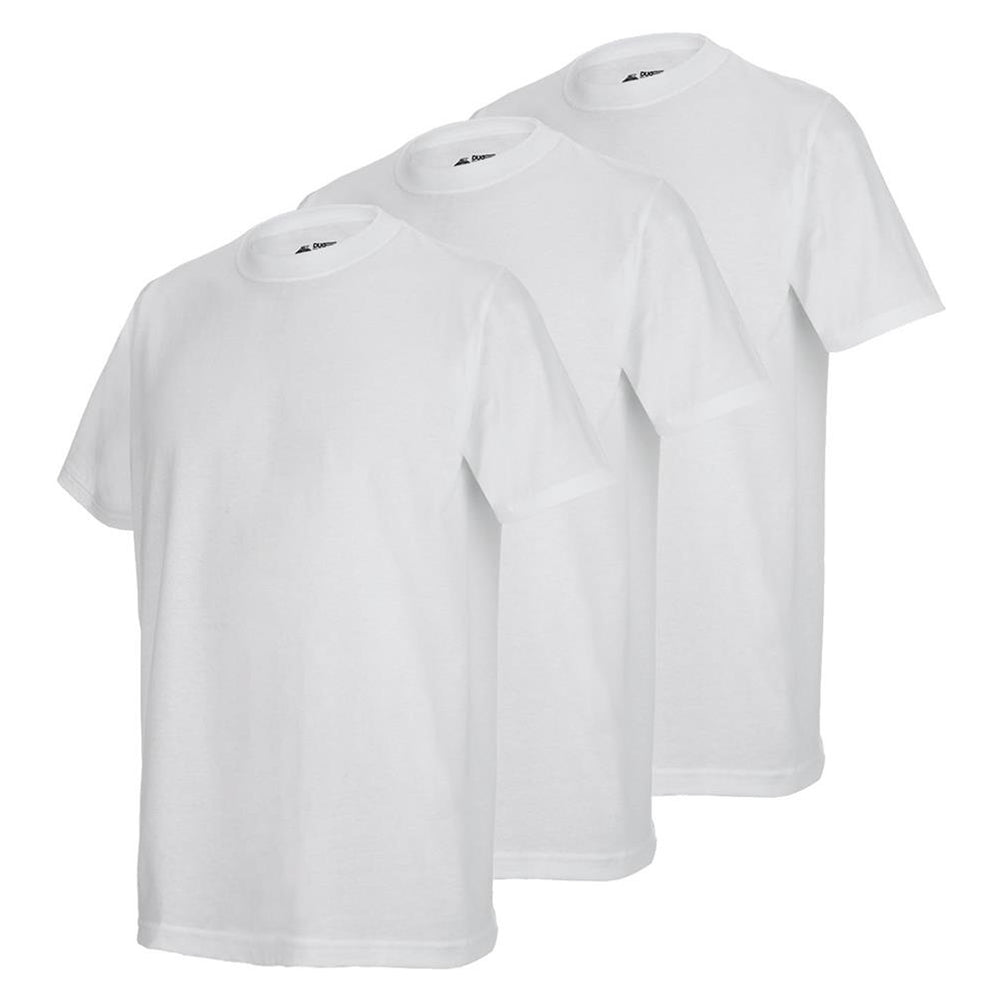 Duke 50/50 PolyCotton T-Shirt (3er-Pack) white