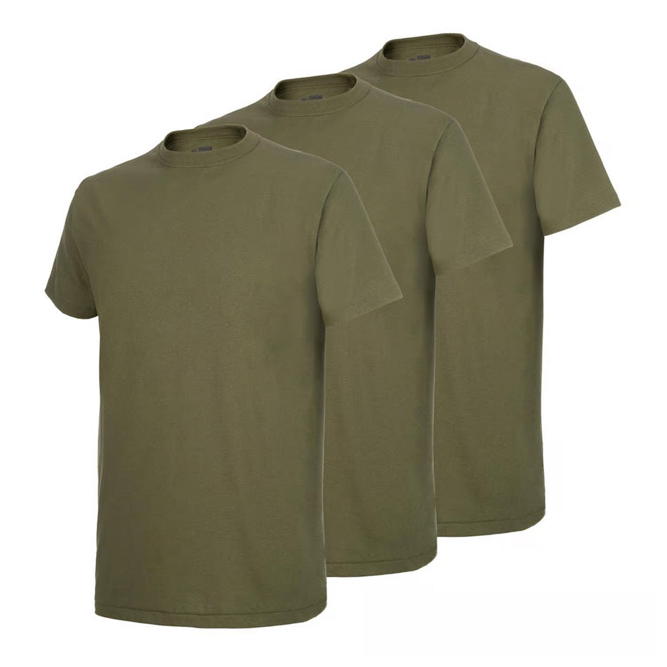Duke 50/50 PolyCotton T-Shirt (3er-Pack) oliv