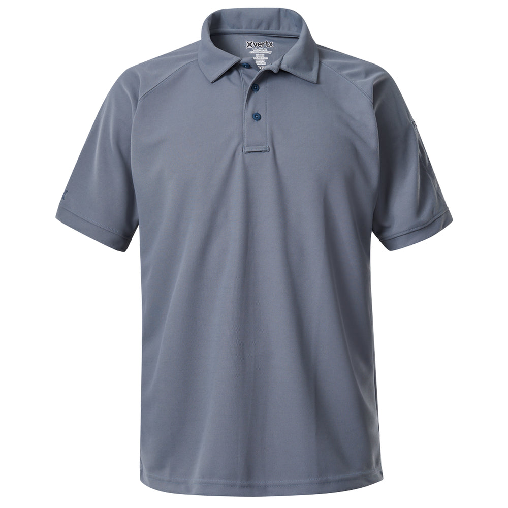 Vertx Mens Coldblack Short Sleeve Polo Shirt grey