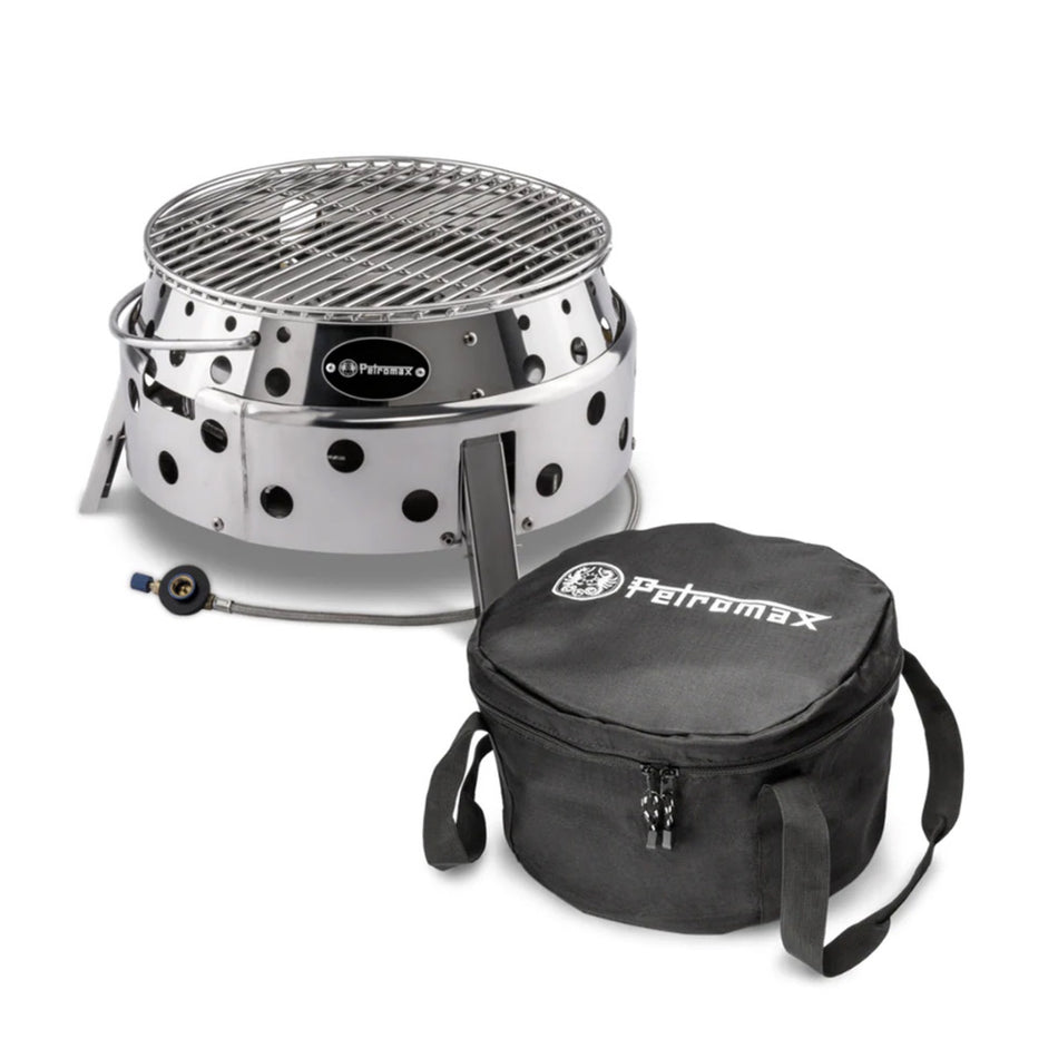 Petromax Atago Gasgrill + Transporttasche Set