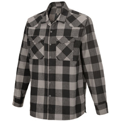 Vertx Canyon Valley Flannel Shirt marshland grey plaid