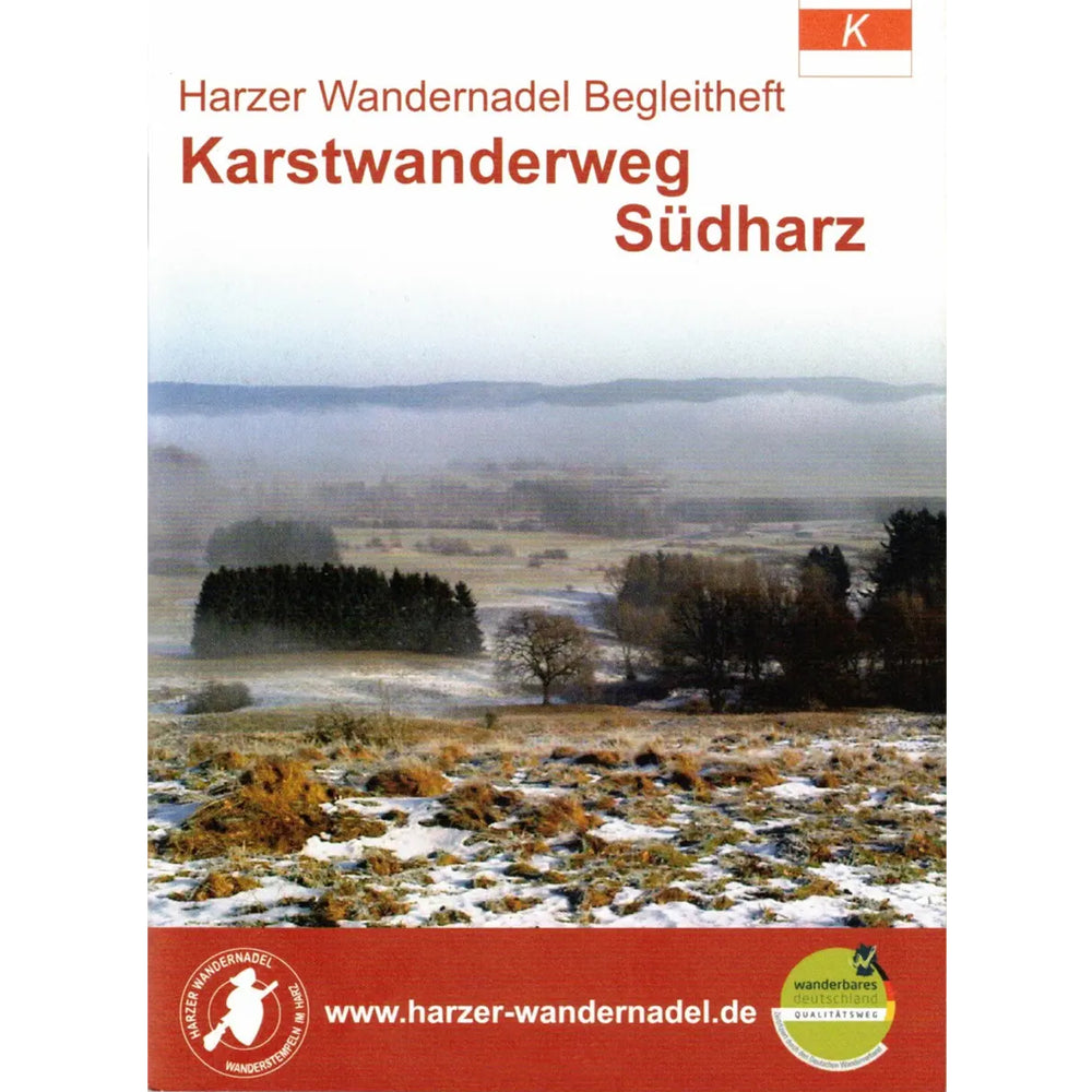 Harzer Wandernadel Begleitheft Karstwanderweg