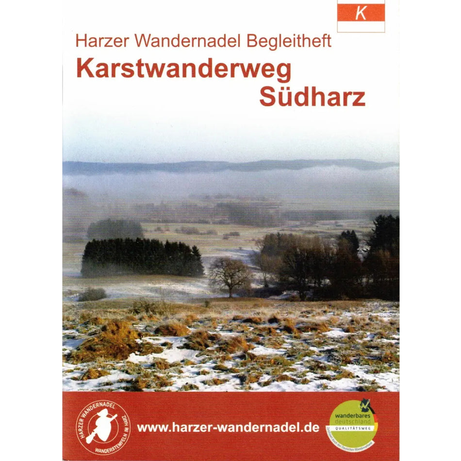 Harzer Wandernadel Begleitheft Karstwanderweg
