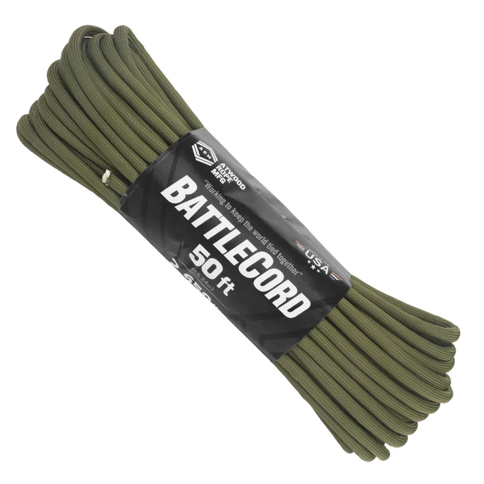 Atwood Rope 5,6mm BattleCord Seil 15m oliv